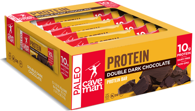 Snack better with 12 count box of clean protein bars.