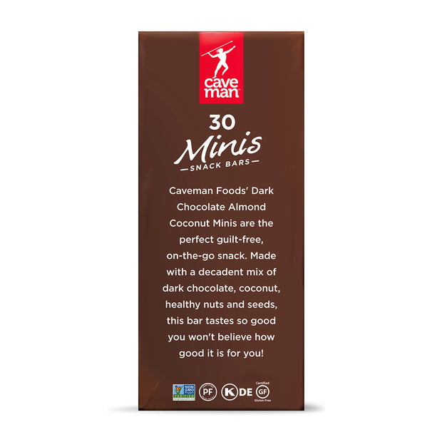 Dark Chocolate Almond Coconut Nutrition Bar Minis