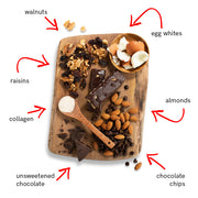 Chocolate Walnut Collagen Bars